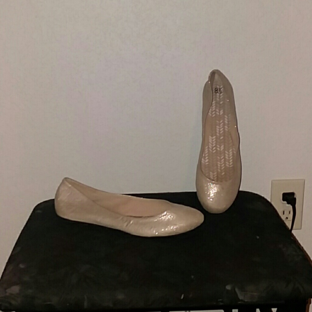 Shimmery Gold dress shoes